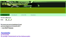 Tablet Screenshot of hvv-hamminkeln.de
